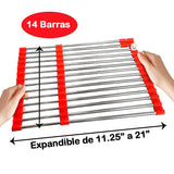 Rejilla Multiusos Cocina Expandible Escurridor Silicona Horno 2528L