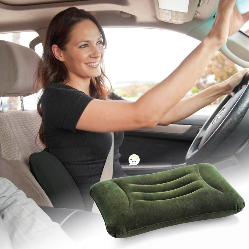 Almohada Lumbar Portátil Cojín Inflable Viajera 68670