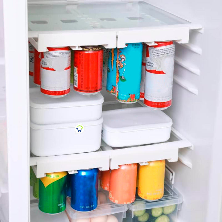 Organizador De Bebidas En Lata Para Nevera Ahorra Espacio Refrigerador CENC-042