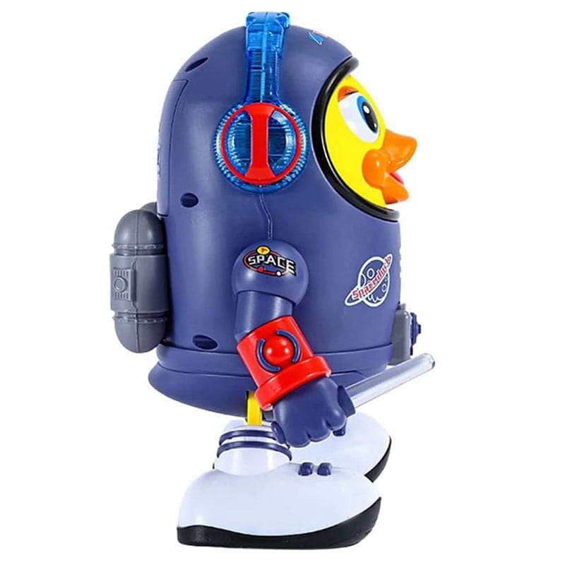 Pato astronauta bailarín con luz y sonido 50% OFF