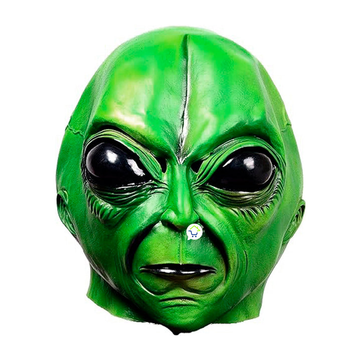 Máscara De Alíen Látex Halloween Disfraz OF-623