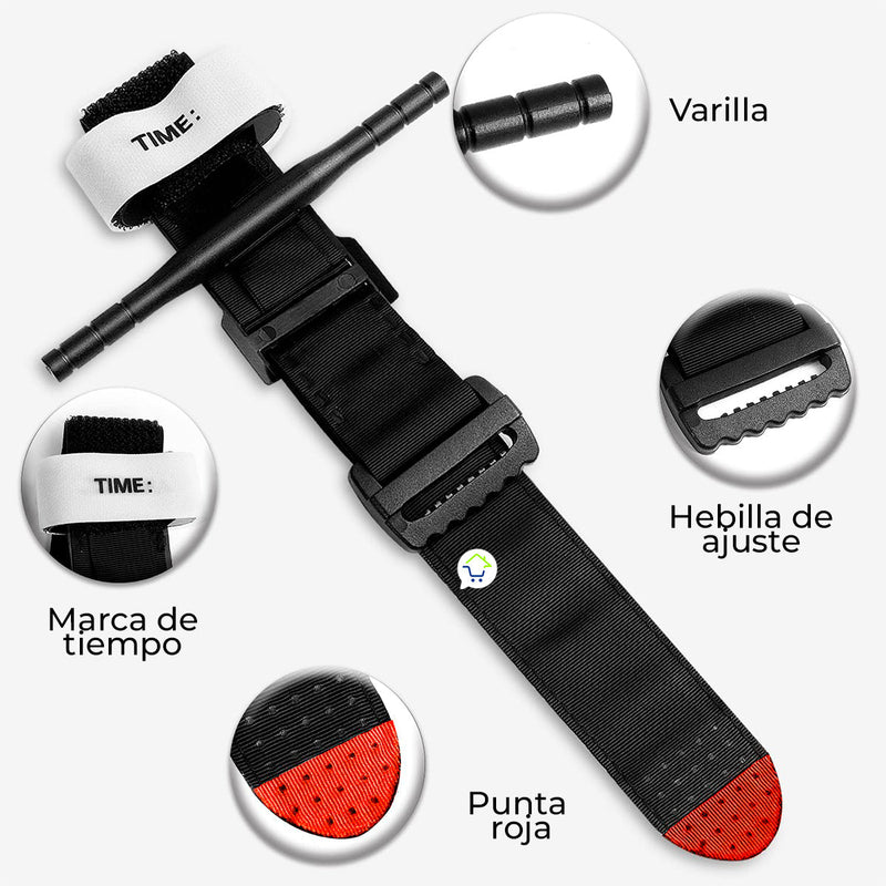 Torniquete Médico De Emergencia Una Sola Mano MK-004