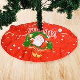 Pie De Árbol Falda Navideño Decoración Tapete YG-946