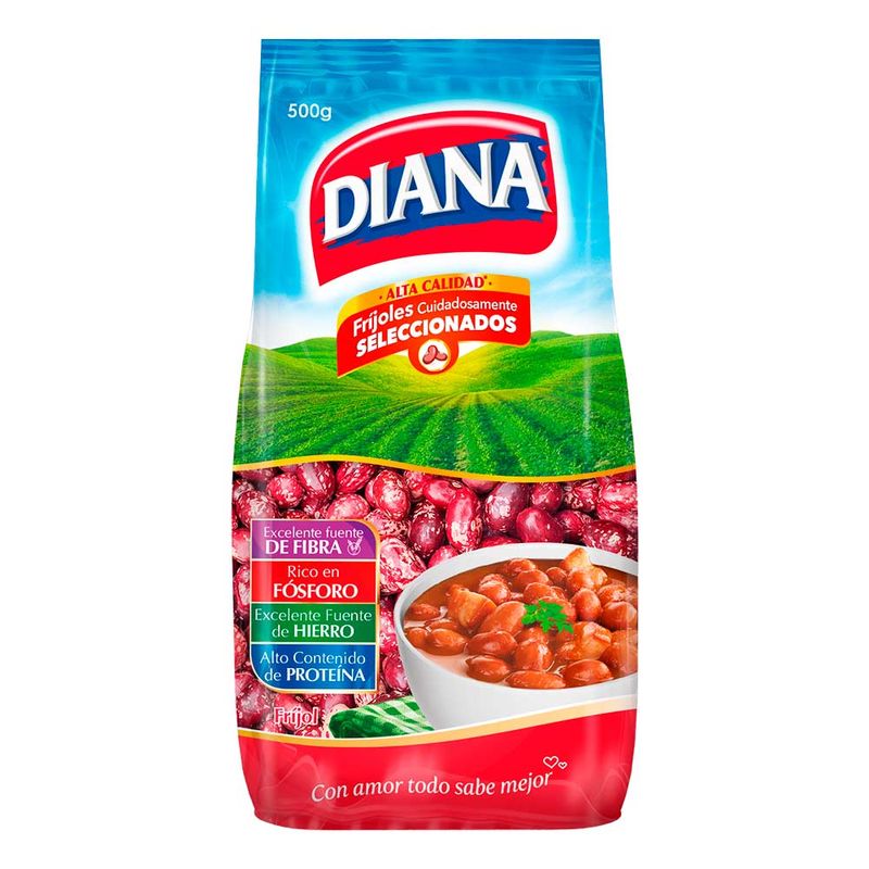 FRIJOL DIANA 500G CARGAMANTO ROJO