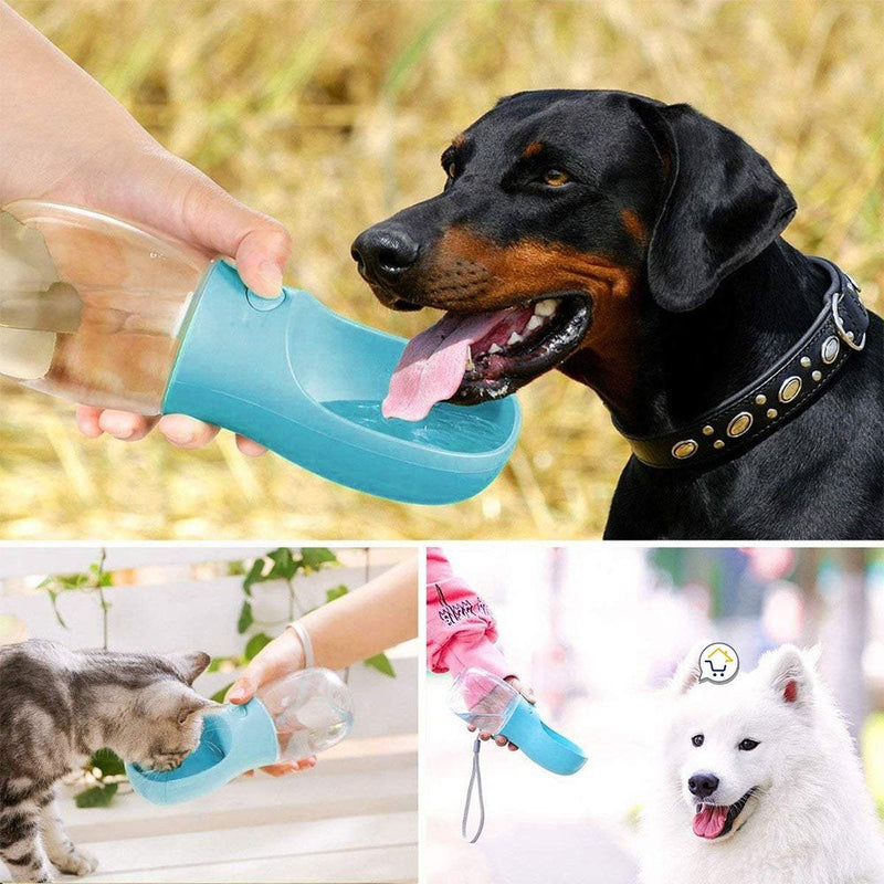Bebedero Portátil Mascotas Termo Perros Gatos Dispensador Agua RF 0051