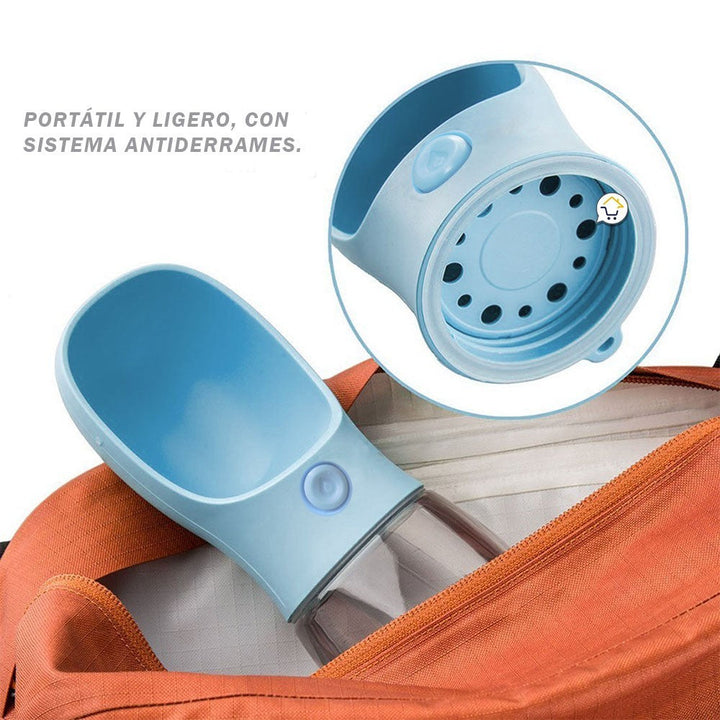 Bebedero Portátil Mascotas Termo Perros Gatos Dispensador Agua RF 0051