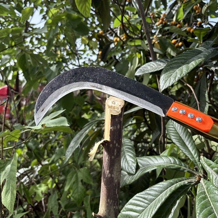 Tijeras de jardín de acero de manganeso de alta resistencia con una sola hoja - Hojas afiladas duraderas y de larga duración para césped, jardinería, agricultura y paisajismo - Mango ergonómico con diseño de dragón para una corte eficiente y mantenimient