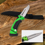 Cuchillo Táctico Acero Inoxidable Camping Supervivencia + Estuche RF 0779