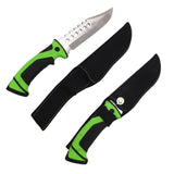 Cuchillo Táctico Acero Inoxidable Camping Supervivencia + Estuche RF 0779