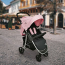 COCHE PASEADOR AMÉRICA 2 ROSADO- 20611 ASALVO