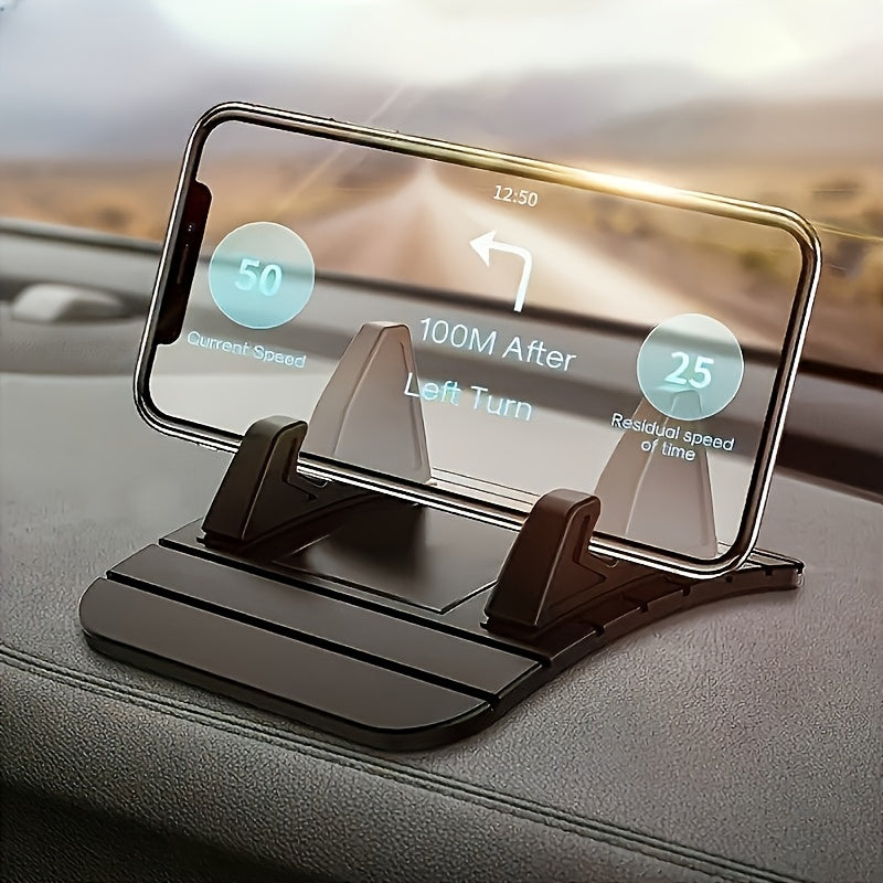 Soporte Antideslizante Universal para Teléfono de Coche, Base de Montaje para Móvil en Vehículo - 1 pieza