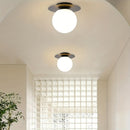 Luz de techo de oficina redonda y sencilla, luz de techo semi-revestida moderna, base de bombilla E27, adecuada para salas de reuniones, oficinas, hogares y salas de estudio (excluyendo bombillas)