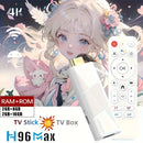 Huawei H96 Max RK3518 Smart TV Stick - Android 14.0, Conexión Inalámbrica, Reproductor Multimedia Ultra HD con Soporte para 4K@60fps, WiFi6 y BT5.4, Control por Voz, Puerto USB 2.0, Alimentación por USB, Dispositivo de Entretenimiento en Casa | Diseño Co