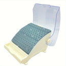 Organizador de Colocación para Brocas de Plástico con 142 Agujeros - Estuche Esterilizable Autoclavable con Cierre Seguro, Porta Desinfectante Duradero para Fresas Dentales, Manos y Pies, Cajón Extraíble & Diseño Transparente, Dispensador de Sanitizante