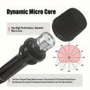 Micrófono dinámico de metal con cable de 5 metros, profesional, de mano, en forma de corazón, de un solo sentido, con interruptor, cable de 5 metros, para actuaciones en vivo y grabaciones, KTV.