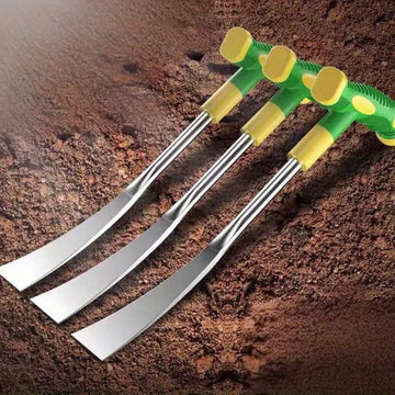 1 Juego de Conquista de Todos los Terrenos! 2 Paquetes Multifuncionales de Pala de Acero Inoxidable para Excavar Tres en Uno, desde Pots hasta Granjas, 10+ Escenarios, Adecuados para Jardinería de Primavera, Verano y Otoño, Esencial para 6 Grupos (2) (5)
