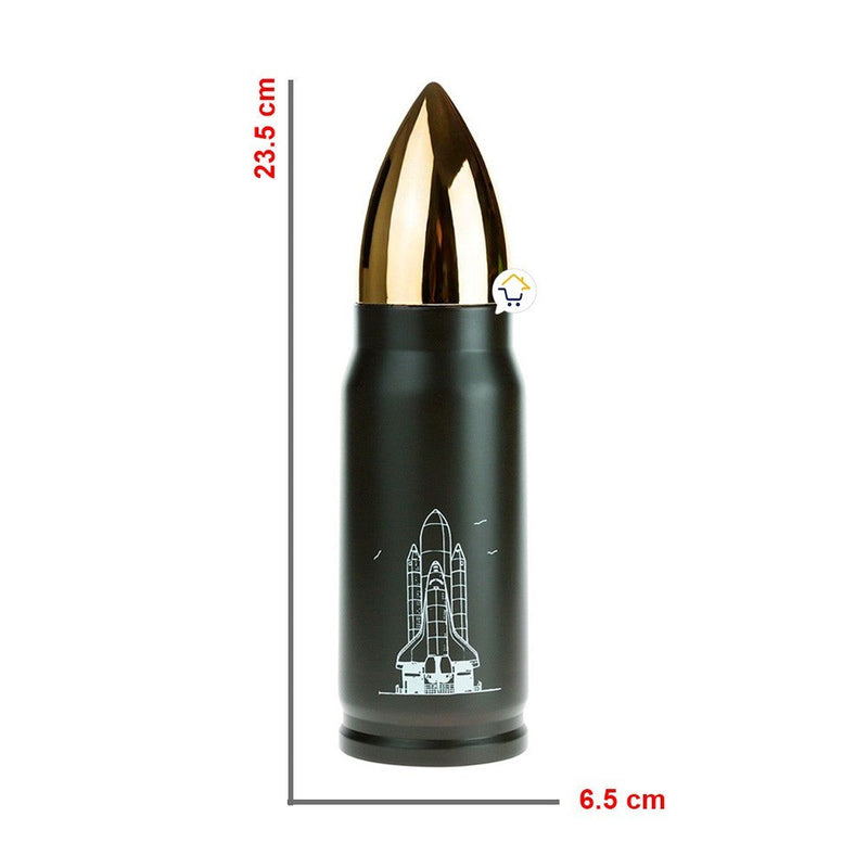 Termo Acero Inoxidable 350ml Tipo Bala Camping Deportes MJ-381