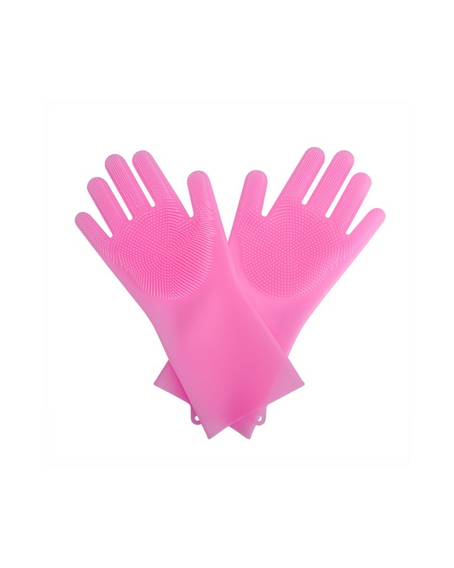 GUANTES DE SILICONA MULTIUSOS - AZUL