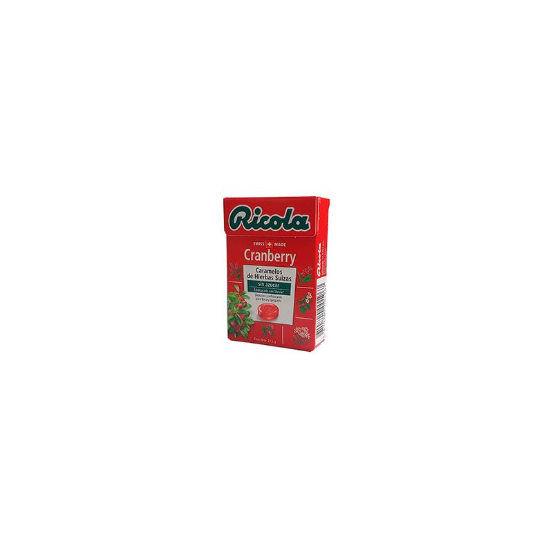 DULCE RICOLA 27.5G ARANDANOS S/A