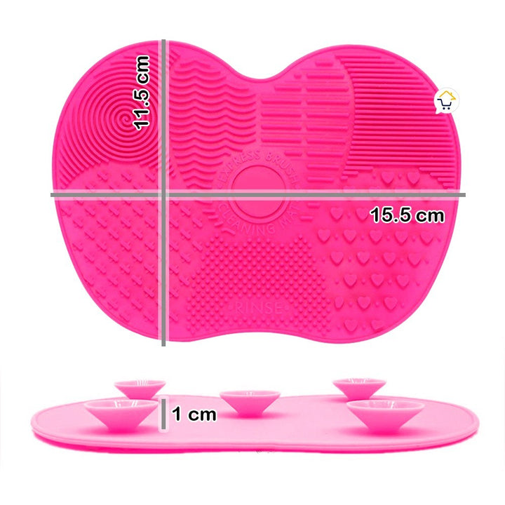 Limpiador Brochas Maquillaje Silicona Profesional Limpieza LP-02