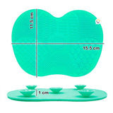 Limpiador Brochas Maquillaje Silicona Profesional Limpieza LP-02