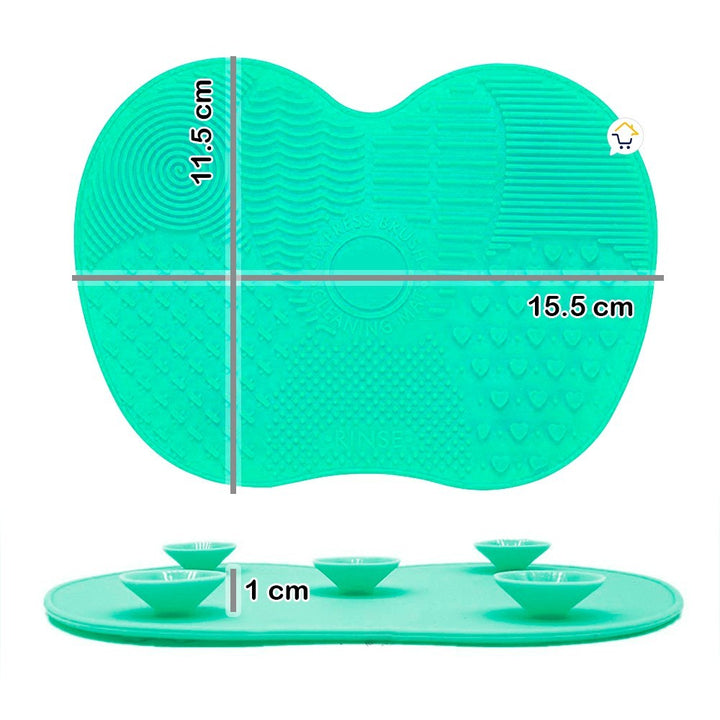 Limpiador Brochas Maquillaje Silicona Profesional Limpieza LP-02