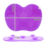 Limpiador Brochas Maquillaje Silicona Profesional Limpieza LP-02