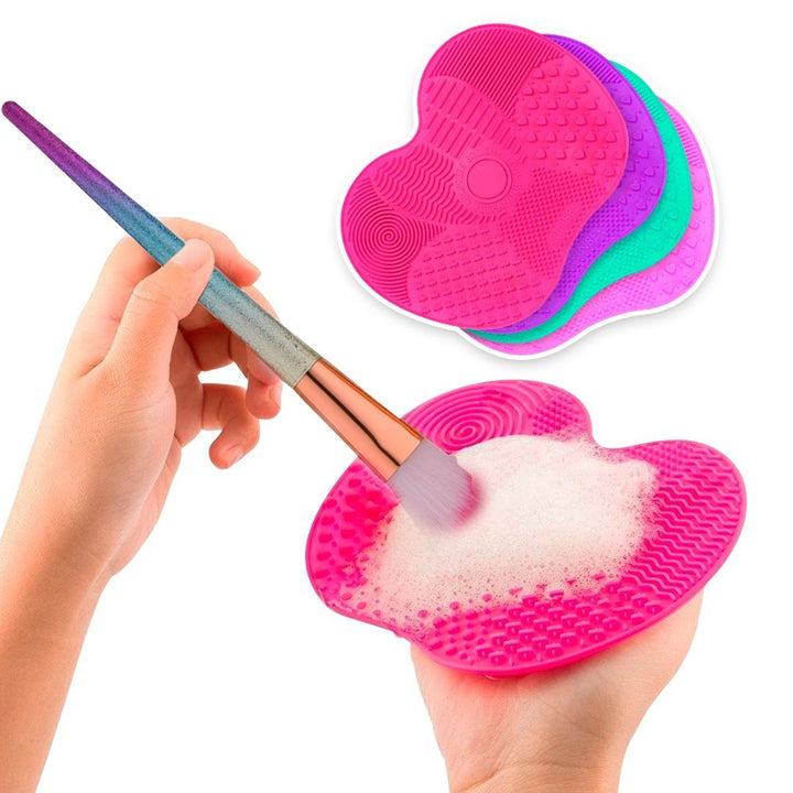 Limpiador Brochas Maquillaje Silicona Profesional Limpieza LP-02
