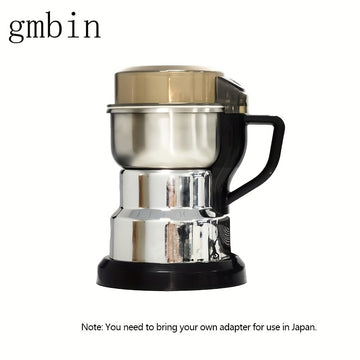 Moledora Eléctrica EANE - Molino de Acero Inoxidable Resistente con Motor de 12500 RPM para Molienda Rápida de Café, Granos y Especias - Compatible con Enchufe US 110V, Ideal para Baristas, Panaderías y Cocinas Domésticas, Diseño Duradero, Operación a Al