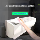 5pcs Almohadillas de Filtro para Aire Acondicionado - Retardante de Llama, Ignífugo y Antipolvo, 80.01x19.99cm, Diseño Fácil de Colgar para Mejorar la Calidad del Aire en el Hogar, Captura PM2.5, Polen y Humo, Filtros de Aire para el Hogar