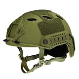 Casco Militar Táctico Ajustable Paintball Airsoft Deportes RF 286