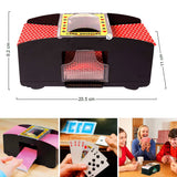 Barajador Cartas Automático Baraja Poker Mezclador PK-05