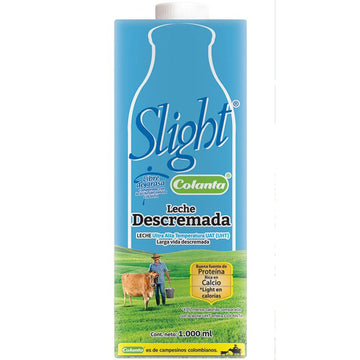LECHE COLANTA 1000ML UHT DESCREMADA