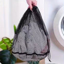 Bolsa De Lavandería De 1 Pieza, Bolsa De Lavandería De Malla Negra, Bolsa De Lavado Especial Para Lavadora