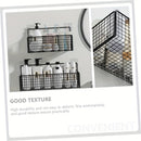 Organizador de Rejilla Grande en Acero al Carbono Fácil de Instalar - Ideal para Cocina y Baño, Sin Necesidad de Taladrar