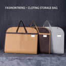 Bolsa de almacenamiento de ropa de tela con cierre de cremallera - Portátil, plegable, a prueba de polvo, impermeable cubierta de traje para vestido de novia, abrigos, organizador de ropa