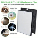 Juego de filtros de reemplazo FY1413/40 y FY1410/40 con carbón activo y HEPA, compatibles con la serie de purificadores Phil-lips 1000 1000i, reemplaza AC1214 AC1215 AC1217 AC2729.