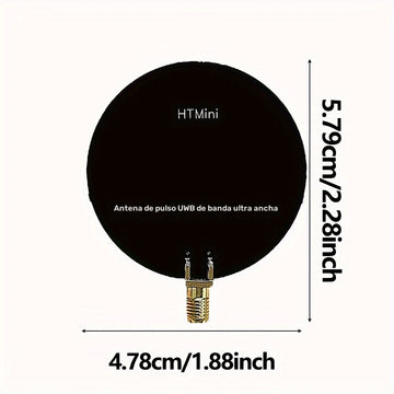 Antena de Pulso de Banda Ultra Ancha: 2Ghz-10.5Ghz, VSWR < 2.5, Conector Hembra SMA, Sin Potencia, Inalámbrico, Sin Batería