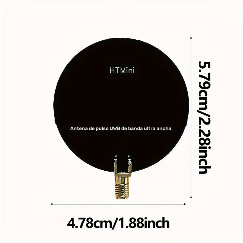 Antena de Pulso de Banda Ultra Ancha: 2Ghz-10.5Ghz, VSWR < 2.5, Conector Hembra SMA, Sin Potencia, Inalámbrico, Sin Batería