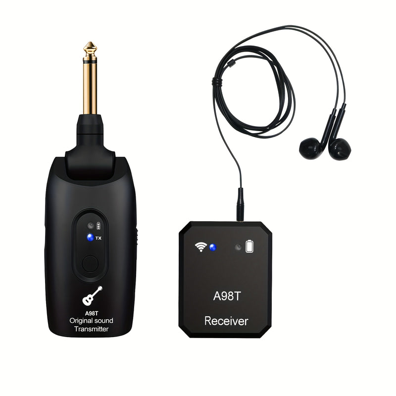Sistema de monitorización inalámbrica para auriculares, adecuado para músicos y cantantes con auriculares inalámbricos personales IEM.