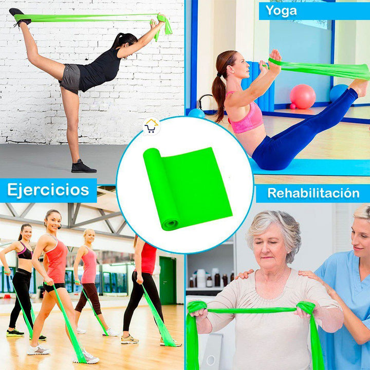 Banda Elástica Ejercicios Resistencia Terapia Yoga Thera Band JPL-3205