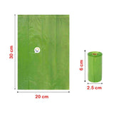 Bolsas Para Mascotas Sanitarias Biodegradables X90 Higiénicas 14195-33