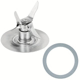 Hoja de Hielo y Junta O-Ring Compatible con Licuadora Oster & Osterizer, Piezas de Repuesto para Licuadora Osterizer y Oster 4961 4908