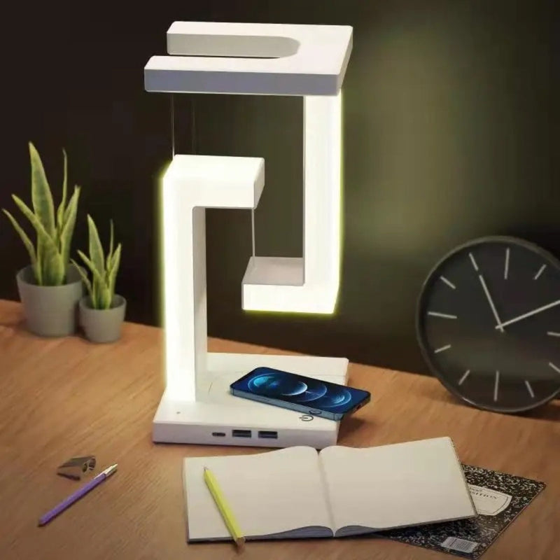 Lampara Luz Led Decorativa Con Cargador Inalámbrico 2238