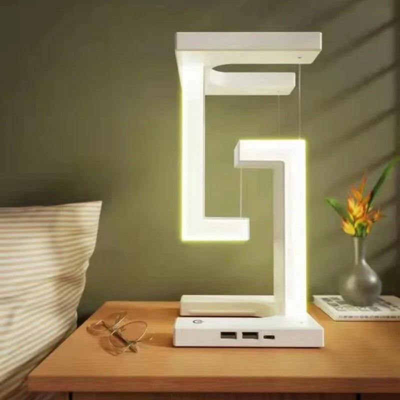 Lampara Luz Led Decorativa Con Cargador Inalámbrico 2238