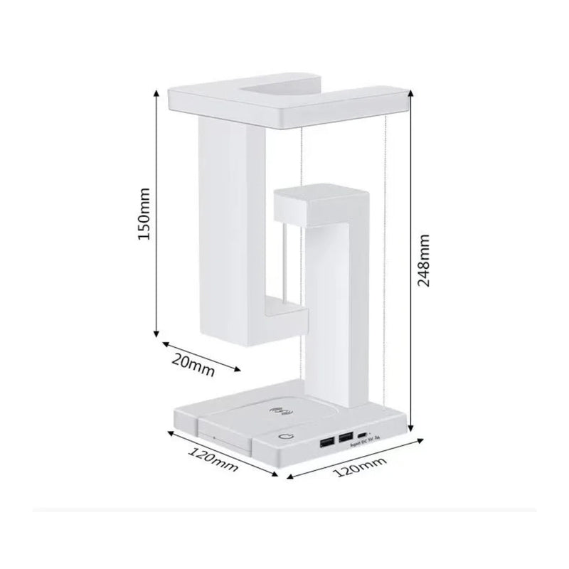 Lampara Luz Led Decorativa Con Cargador Inalámbrico 2238