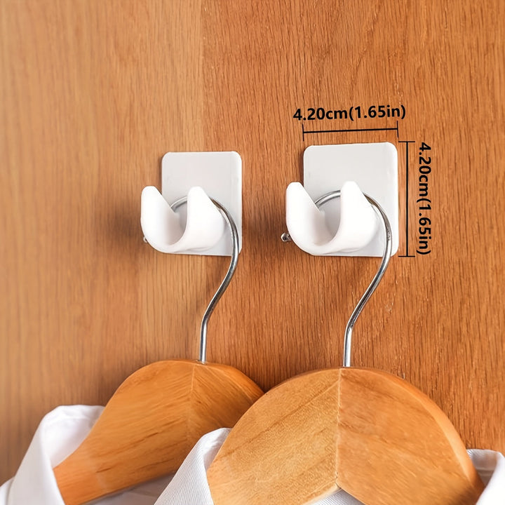 2 Unidades, Soportes De Plástico Para Barra De Ropa, Para Tubo Redondo, Organizador De Almacenamiento Para El Hogar, Para Baño, Armario, Hogar, Dormitorio