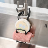 Grifo de 2 niveles con base de rápido secado y StealthShield - Construcción metálica profunda negra, diseño elegante para cocina o baño, duradero y elegante, grifo de baño, acabado metálico elegante, material robusto