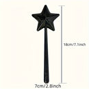 2 piezas, Rociador de Sal en Forma de Estrella, Varita Mágica para Condimentos de Pimienta, Cocina Creativa para Uso Doméstico, 7.11*18.03 cm