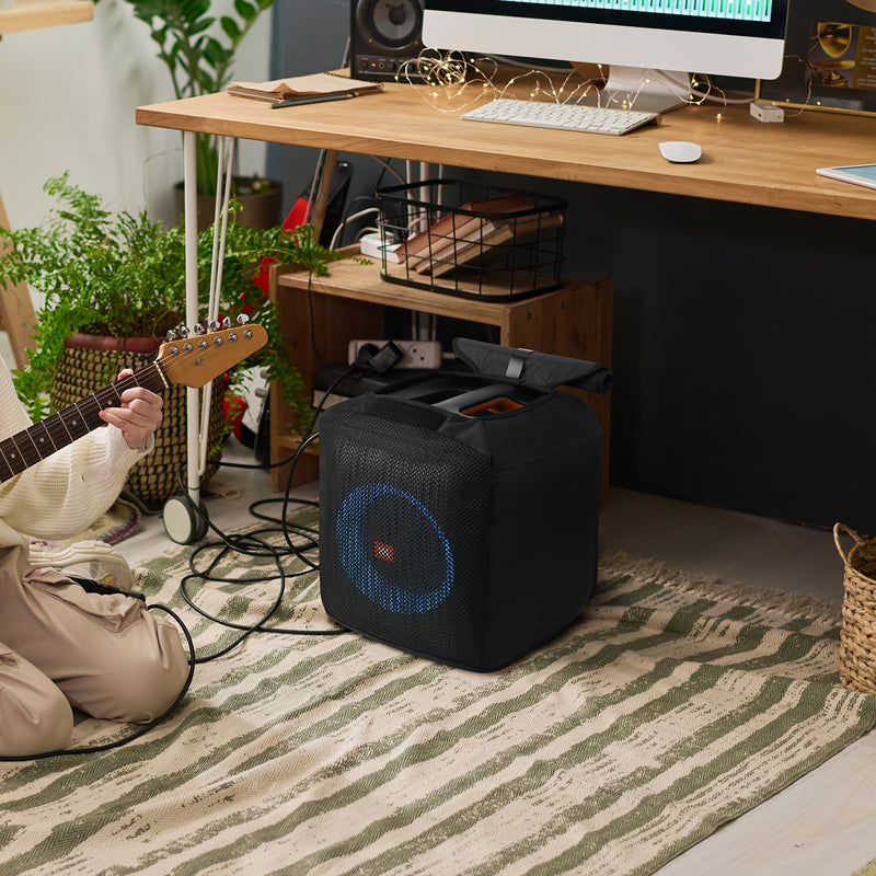Fundas de Protección Completa de Tela para Altavoz Portátil Todo en Uno para PartyBox Encore Essentinal, Cubierta Protectora Antideslizante de Malla para Altavoz PartyBox Encore Essentinal